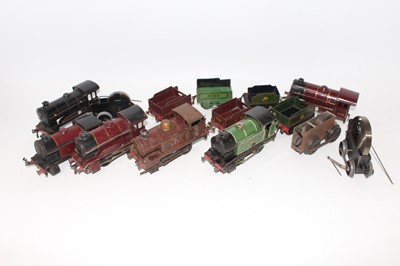 Lot 218 - Small tray containing Hornby C/W Locos, all...