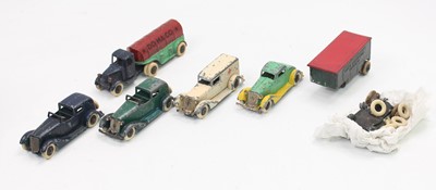 Lot 1432 - Tootsie Toys, Pre-War Vehicle Group, 6...