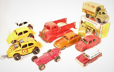 Lot 864 - Mettoy, Welsotoys and others examples to...