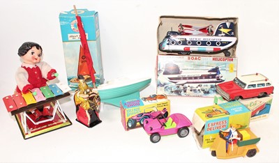 Lot 867 - One box of mixed loose and boxed tinplate...