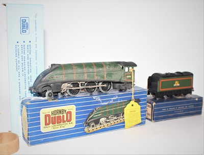 Lot 389 - Hornby Dublo EDL11 Silver King, 3-rail loco...