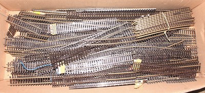 Lot 374 - Quantity of 00 Gauge track, mainly Peco, has...