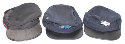 Lot 8 - 3 Various British Railway Uniform Caps