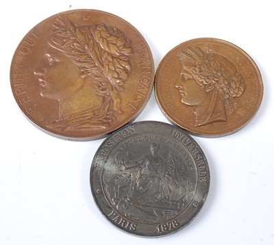 Lot 2026 - France, 1878 Paris Universal International...