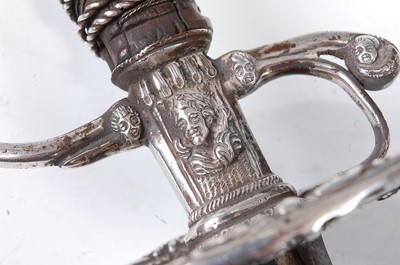 Lot 2260 - A 17th century Northern European rapier, circa...