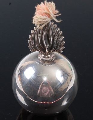 Lot 2403 - An Edwardian silver table cigar lighter, in...