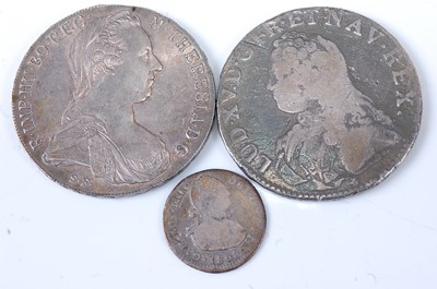 Lot 2182 - Austria, Maria Theresa Thaler, obv; draped...