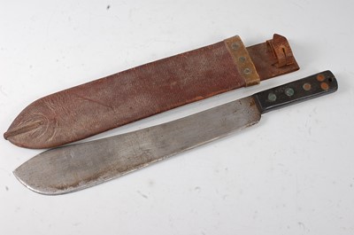 Lot 2229 - A WW II British Army jungle machete, having a...