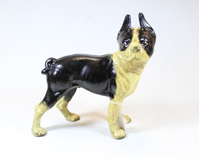 Lot 41 - A painted cast iron doorstop in the form of a...