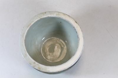 Lot 68 - A reproduction Chinese stoneware jardinière,...