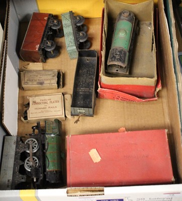 Lot 79 - A small collection of 0 gauge locomotives,...