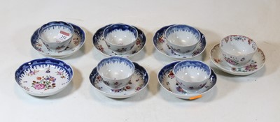 Lot 252 - An early 19th century Newhall porcelain tea...
