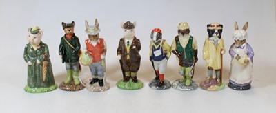 Lot 257 - A collection of eight boxed Beswick figures to...