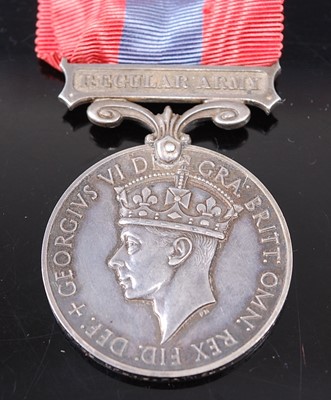 Lot 2135 - A Geo. VI Regular Army Long Service and Good...