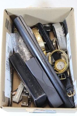 Lot 437 - A lady's Reflex gold plated cased wristwatch...