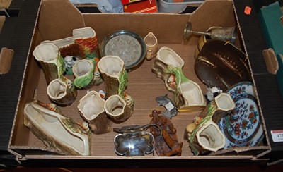 Lot 473 - A box of miscellaneous items, to include...