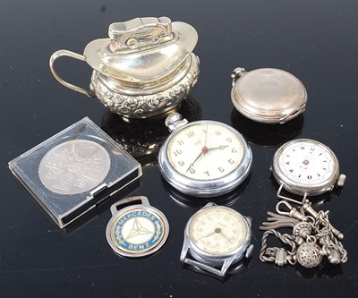Lot 459 - Assorted pocket and wristwatches, Mosda EPNS...