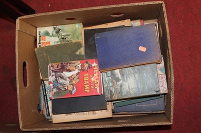Lot 493 - Two boxes of miscellaneous books to include...
