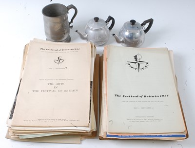 Lot 2061 - A collection of press release documents for...