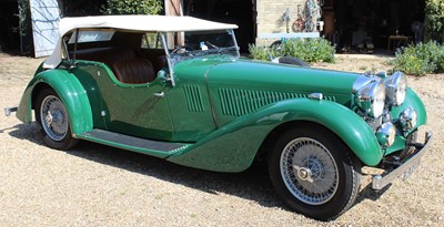 Lot 3421 - A 1934 Alvis Speed Twenty SC Tourer by Vanden...