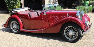 Lot 3423 - 1938 MG VA 1½ two door 4 seat open tourer Reg...
