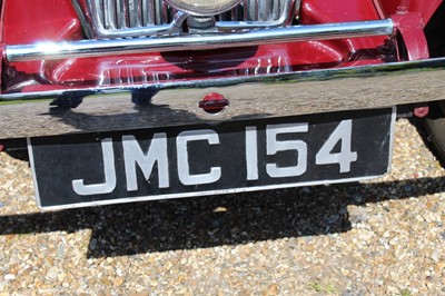 Lot 3423 - 1938 MG VA 1½ two door 4 seat open tourer Reg...