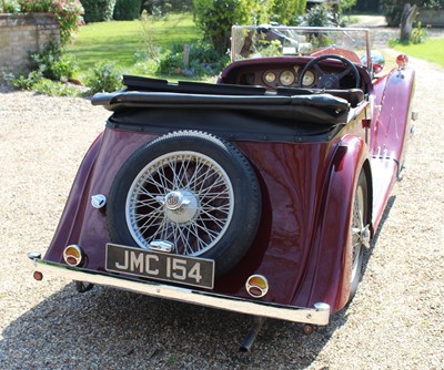 Lot 3423 - 1938 MG VA 1½ two door 4 seat open tourer Reg...