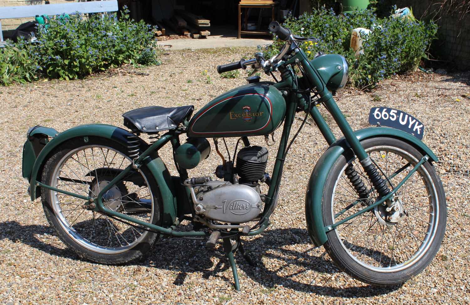 Lot 3440 - A 1960 Excelsior 98cc Consort, registration No....
