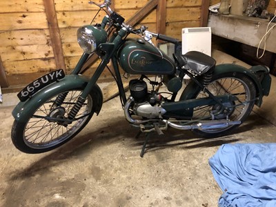 Lot 3440 - A 1960 Excelsior 98cc Consort, registration No....