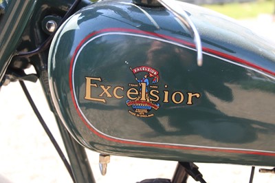 Lot 3440 - A 1960 Excelsior 98cc Consort, registration No....