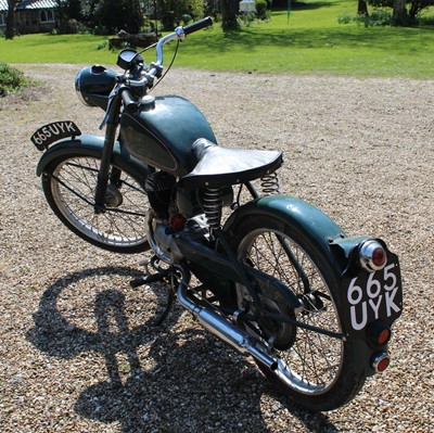 Lot 3440 - A 1960 Excelsior 98cc Consort, registration No....