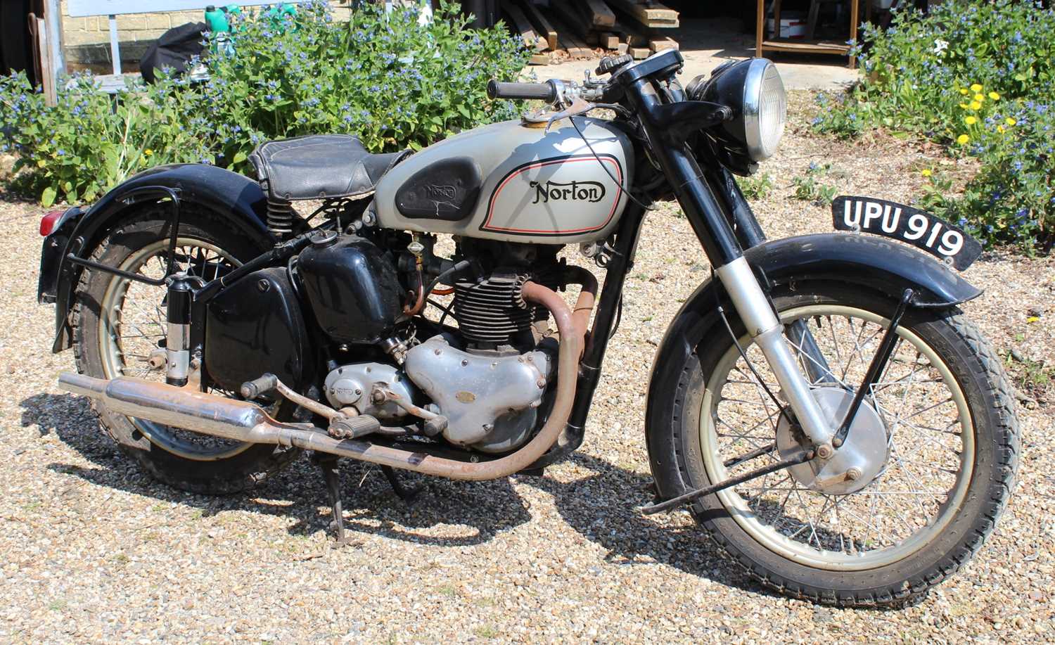 Lot 3437 - A 1952 Norton 88 Dominator, registration UPU...