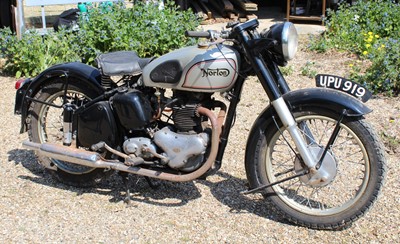 Lot 3437 - A 1952 Norton 88 Dominator, registration UPU...