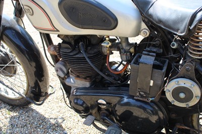 Lot 3437 - A 1952 Norton 88 Dominator, registration UPU...