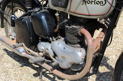 Lot 3437 - A 1952 Norton 88 Dominator, registration UPU...