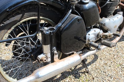 Lot 3437 - A 1952 Norton 88 Dominator, registration UPU...