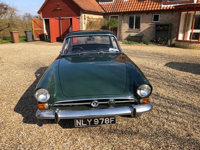 Lot 3430 - A 1968 Sunbeam Alpine Series V GT Reg No....