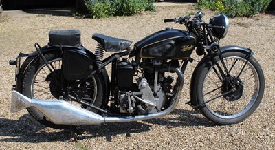 Lot 3436 - A 1937 Velocette KSS 350cc, registration No....