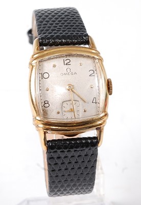 Lot 2644 - An Omega gent's 10ct gold filled wristwatch,...