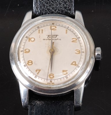 Lot 2659 - A Tissot gent's steel cased automatic...