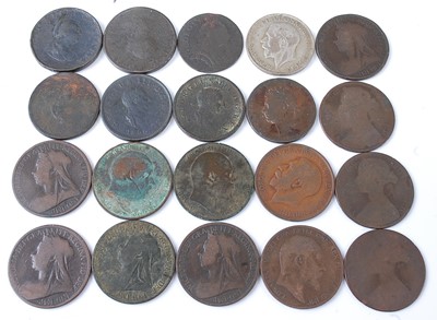Lot 2224 - Great Britain, an album of coins George III -...