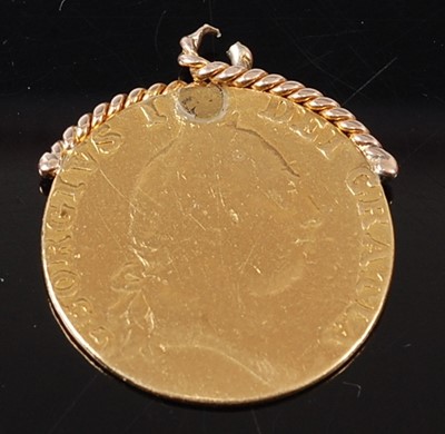 Lot 2080 - Great Britain, 1787? gold spade guinea, George...