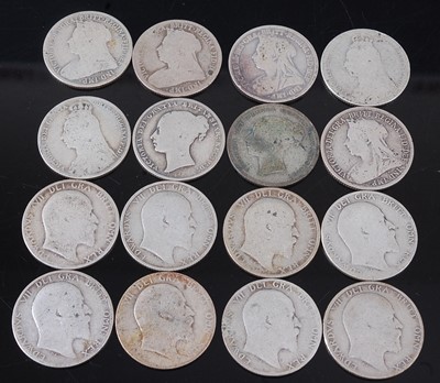 Lot 2200 - Great Britain, 1857 shilling, Victoria young...