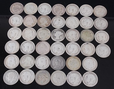 Lot 2227 - Great Britain, 1856 sixpence, Victoria young...