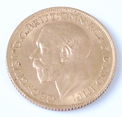 Lot 2058 - Great Britain, 1912 gold full sovereign,...