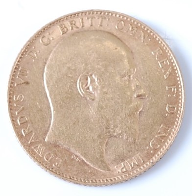 Lot 2258 - Great Britain, 1909 gold full sovereign,...
