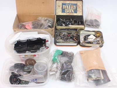 Lot 207 - Box containing variety of spare parts of which...