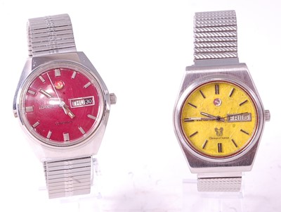 Lot 2751 - A gent's Rado Companion steel cased automatic...