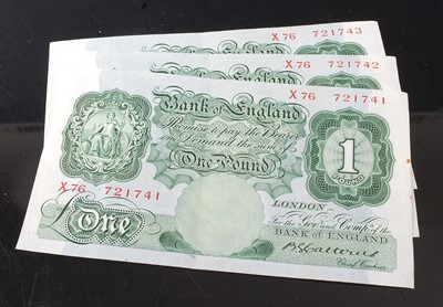 Lot 2265 - Great Britain, Bank of England, a consecutive...