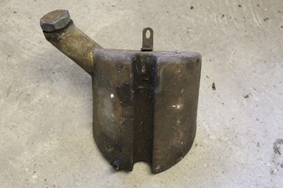 Lot 3446 - A Norton oil tank